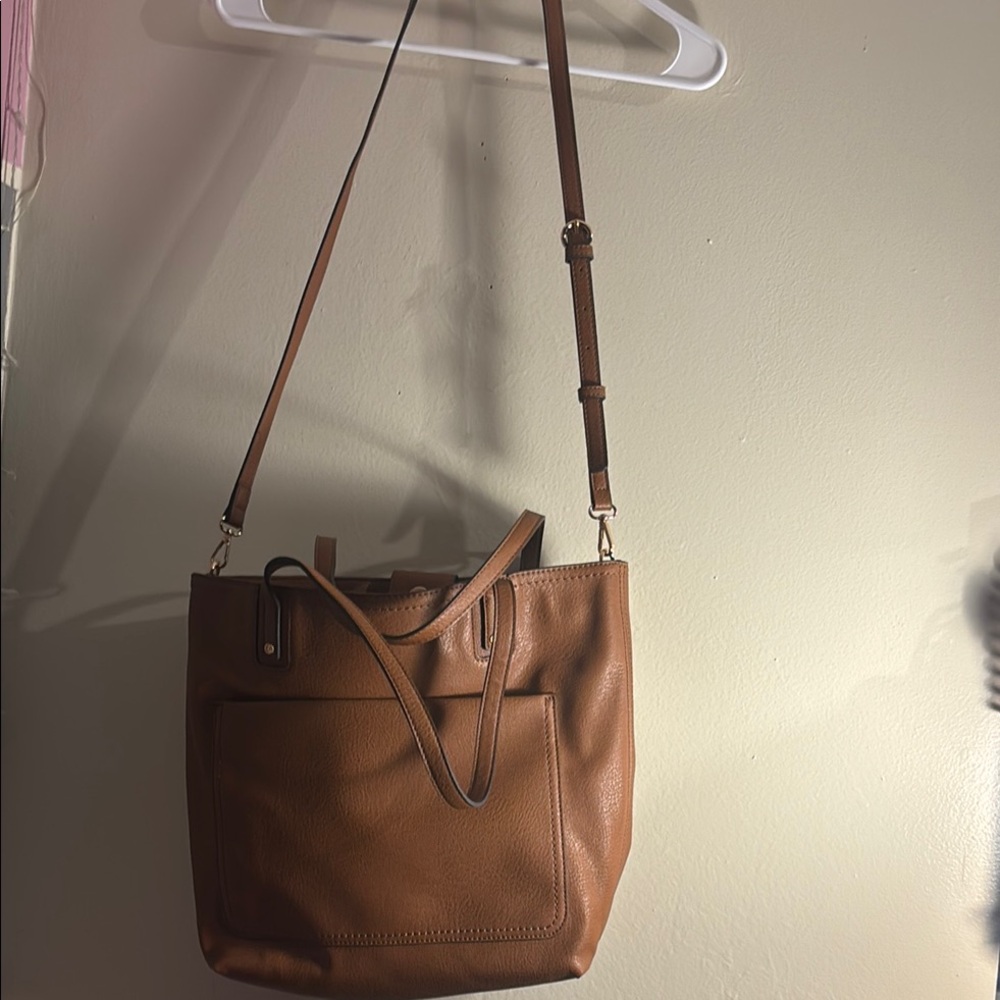 LC Lauren Conrad Tan Shoulder Bag